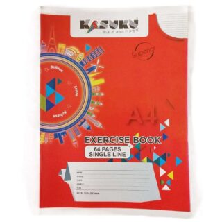 Kasuku Single Line Exercise Book 64 Pages