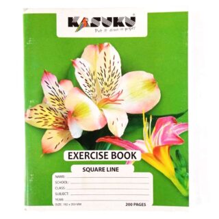 Kasuku Square Line Exercise Book 200 Pages