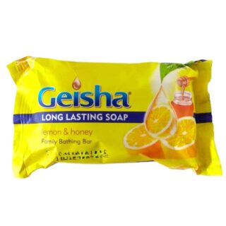 Geisha Lemon & Honey Long Lasting Family Bathing Soap 125g